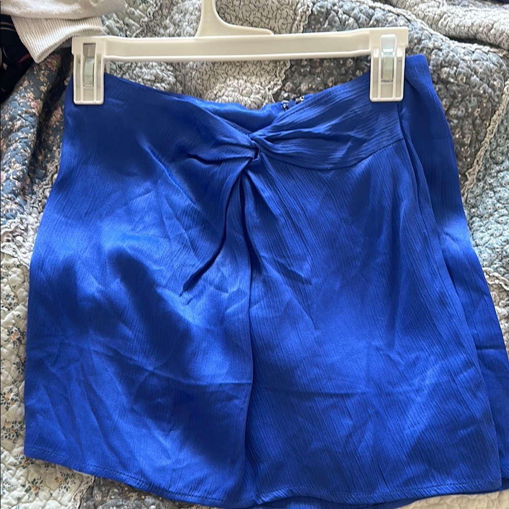 Forever 21 Blue High Low Skirt